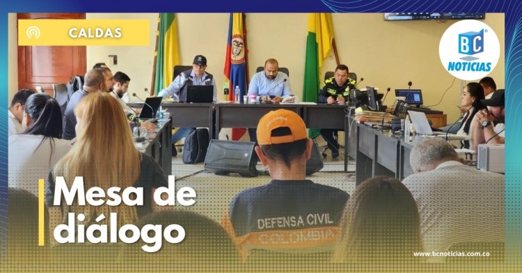 En Supía crean mesa de diálogo para seguir clamando ayuda del Gobierno Nacional para atender a los damnificados