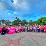 En Unimagdalena se hizo el lazo rosa más grande del país contra el Cáncer de Mama