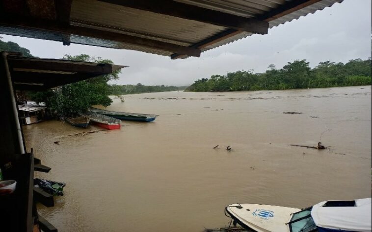 En el Municipio del Medio Baudó, nuevamente se presentan emergencias por inundaciones.