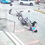 En video: Terrible accidente dejó una mujer gravemente herida