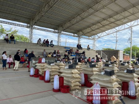 Gallinas ponedoras para 35 mujeres rurales de Hato Corozal