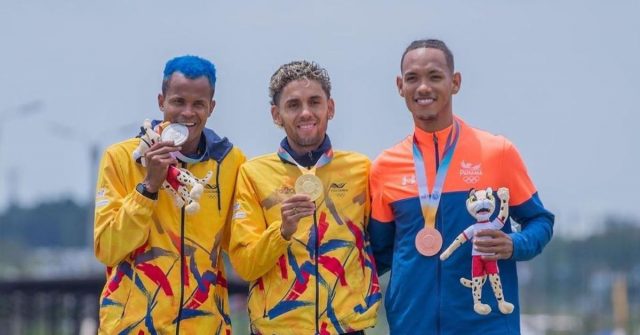 Gerard Giraldo, el atleta quindiano se llevó la medalla de oro en los Juegos Suramericanos 2022