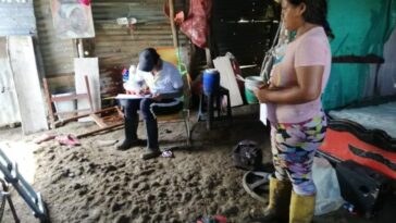 Las afectaciones también se presentaron en el municipio de Maicao y Gestión del Riesgo de Desastres valora la situación para entregar las ayudas.