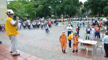 Gobierno departamental continúa su preparación en eventos sísmicos y de incendios