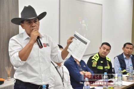 Hoja de ruta de seguridad rural en Casanare plantea aumentar patrullajes veredales