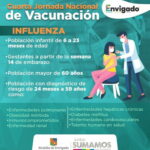 Jornada de vacunación contra la influenza y otras enfermedades, en Envigado