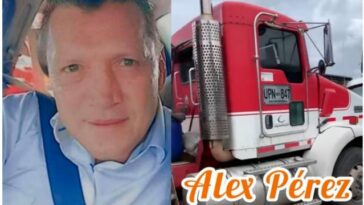 José Alexander Pérez, conductor de tractocamión, fue asesinado en medio de una riña en La Tebaida