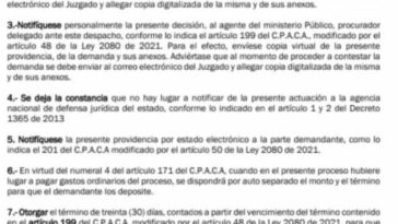 Juez admitió demanda de nulidad contra decreto que prohíbe el parrillero hombre