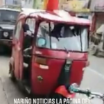 La pareja con bebé y 3 perros que viaja de Lima a Cali en un viejo motocarro