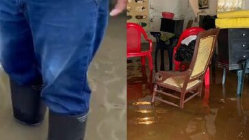 La tormenta ‘Julia’ dejó estragos en el Atlántico: barrios inundados, daños en muchas casas y negocios