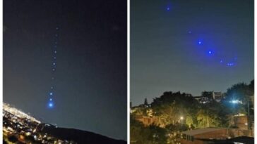 Las luces azules en el cielo de Cali: entre el miedo y la conjetura, ¿satélites, drones o cometas con luces?