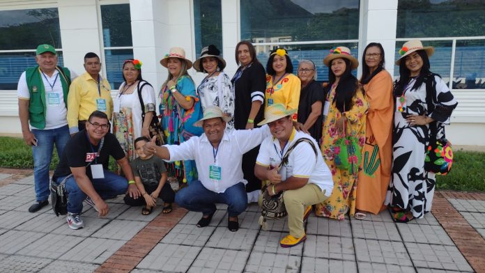 Delegación de La Guajira en el II Congreso Nacional Ambiental Comunal.