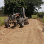 Mantenimiento a las vías de la vereda Guacharacal de Yopal
