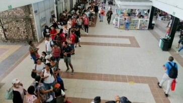Más de 42 mil personas se movilizaron por la terminal de Santa Marta durante el fin de semana