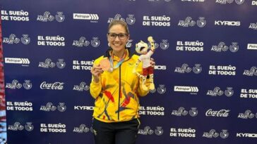 Medalla de bronce para el Quindío con Clara Guerrero en los Juegos Suramericanos Asunción 2022