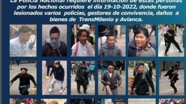 Millonaria recompensa a quienes brinden información sobre indígenas que agredieron a policías