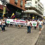 Mujeres; género que representó mayoría en la marcha contra elactual gobierno