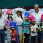Niños y niñas disfrutaron la experiencia de ser chocoteritos en la Feria Internacional de Café, Cacao y Agroturismo