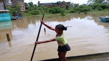 Nuevamente se presentan inundaciones en el Municipio del Medio Baudó.