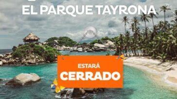 Parque Tayrona entrará en etapa de recuperación hasta el 2 de noviembre
