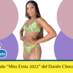 Paulina Pardo, representante del Municipio de Riosucio, fue la ganadora del Reinado “Miss Etnia 2022” del Darién Chocoano.