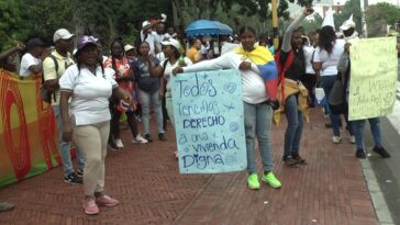 Protestas por desalojos en el oriente de Cali