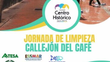 Realizarán jornada de limpieza en el ‘Callejón del Café’ en el Centro Histórico