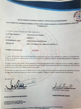Red delincuencial oferta certificados de Bomberos ‘chimbos’ a comerciantes de Santa Marta