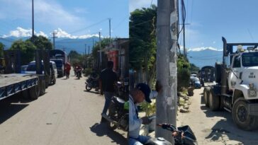Residentes de la zona norte del Magdalena se unen a la protesta por mal estado de vías