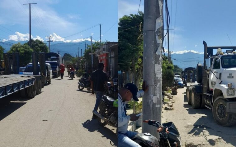 Residentes de la zona norte del Magdalena se unen a la protesta por mal estado de vías