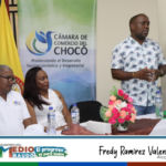 Reunión de acercamiento de la Cámara de Comercio del Chocó, empresarios y comerciantes del Municipio de Medio Baudó.