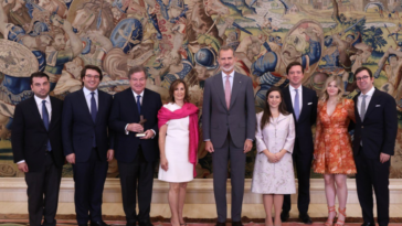 Rey Felipe de España entregó Premio a Jaime Gilinski