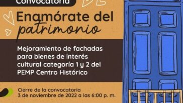 Se amplia la convocatoria para el mejoramiento de fachadas ‘Enamórate del Patrimonio’