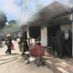 Se incendió restaurante en el barrio El Cundi