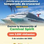Se inicia la temporada de cruceros 2022 – 2023 en Cartagena