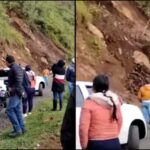 «Se vino toda esa vaina gono$&@»: Montaña se desprendió y casi sepulta a viajeros en Balboa – Argelia, Cauca