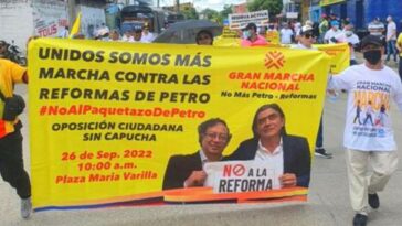 Segunda protesta contra Petro tiene fecha: en Montería también habrá marcha