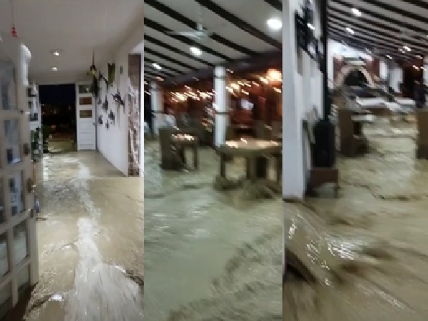 Un hotel inundado, una mujer rescatada y familias damnificadas; fuerte aguacero dejó afectaciones en Puerto Colombia