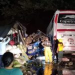 Un muerto y cuatro heridos dejó   choque múltiple en la vía a Curumaní