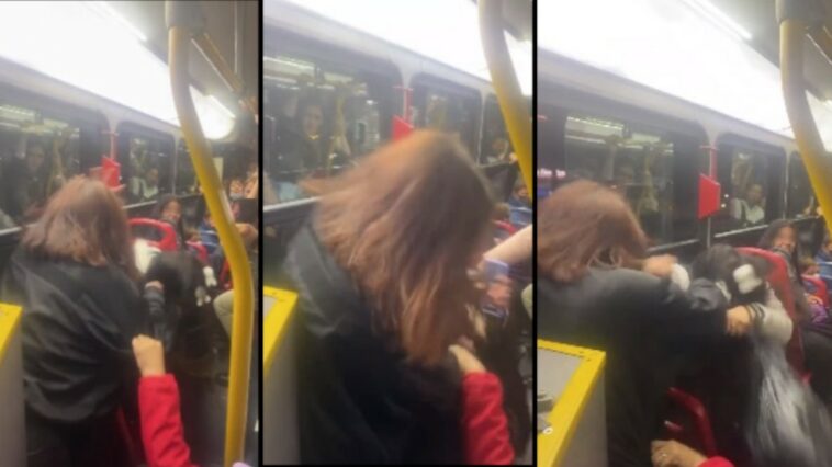 VIDEO. Pelea de mujeres en TransMilenio