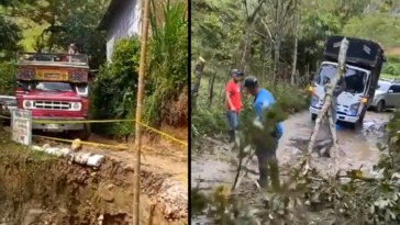 [VIDEOS] Habitantes de Cocorná reportan pésimo estado de vías: Hay 5 veredas incomunicadas 