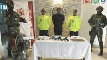privados de la libertad un hombre y dos menores por tráfico de armas de fuego en Arauca