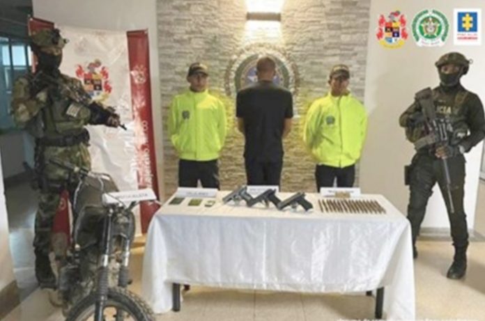 privados de la libertad un hombre y dos menores por tráfico de armas de fuego en Arauca