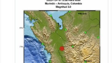 sismo Murindo Antioquia