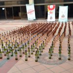 400 botellas de licor ilegal incautadas en el Huila.