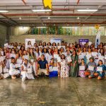 79 mujeres de la comunidad de Bicentenario se graduaron como maestras de obra