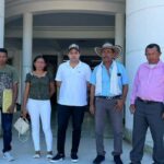 Alcalde y líderes de Ariguaní llegaron a la Gobernación en busca de ayudas para los damnificados