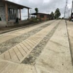 Avanza la construcción de placas huella en la vía UTP – La Bella