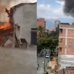 Avioneta chocó contra una vivienda en Medellín: 8 personas fallecieron