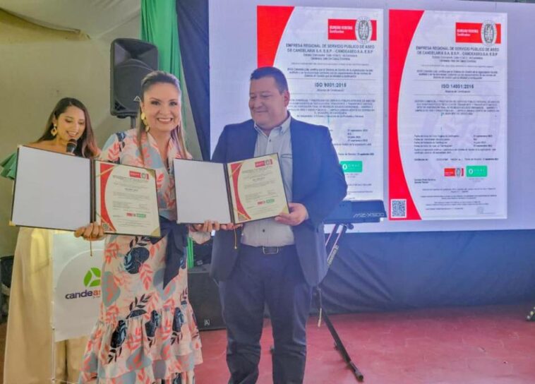 Candeaseo obtiene la certificación en normas de calidad y manejo ambiental